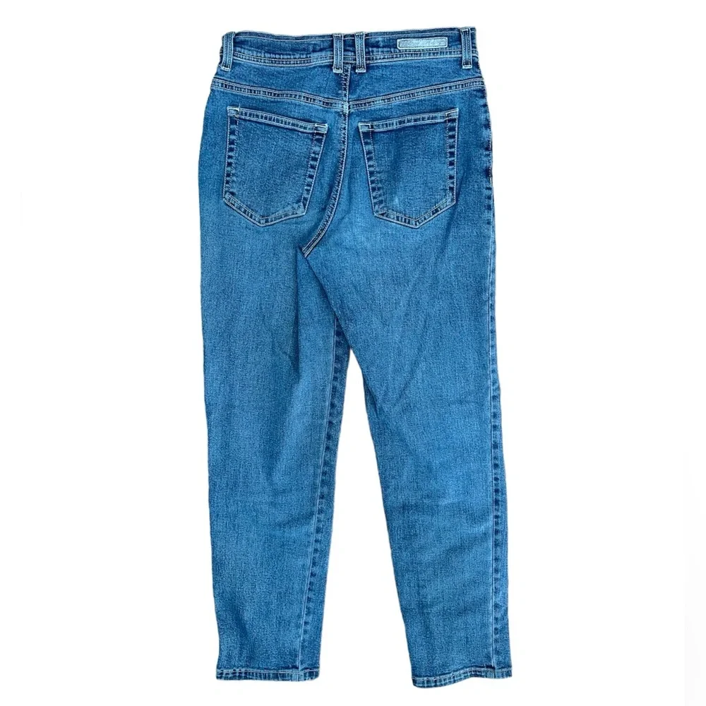 Gloria Vanderbilt Jeans Medium Wash Straight Leg Short Length Size 6 Denim Jeans - Picture 3 of 3